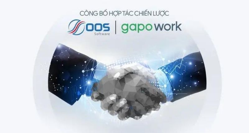 Sự hợp tác chiến lược giữa Gapowork và OOS software