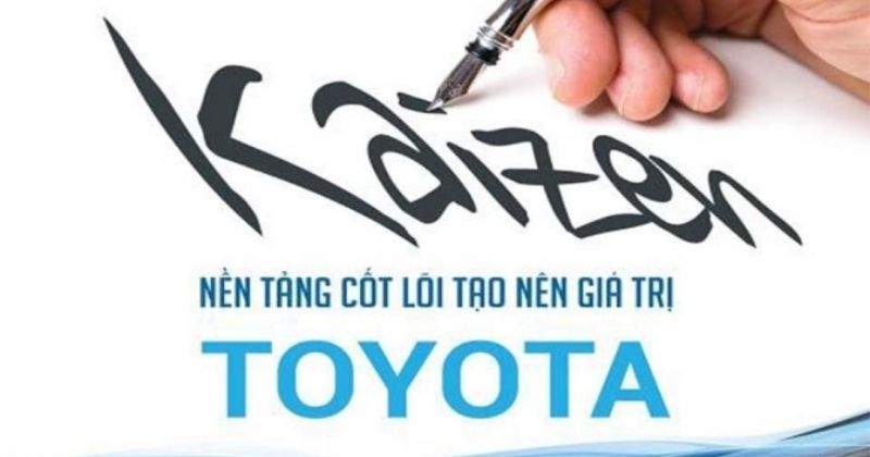 Triết lý Kaizen được Toyota áp dụng
