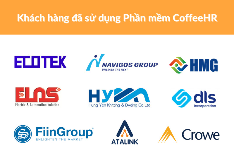 Khách hàng đã sử dụng phần mềm quản lý tuyển dụng CoffeeHR