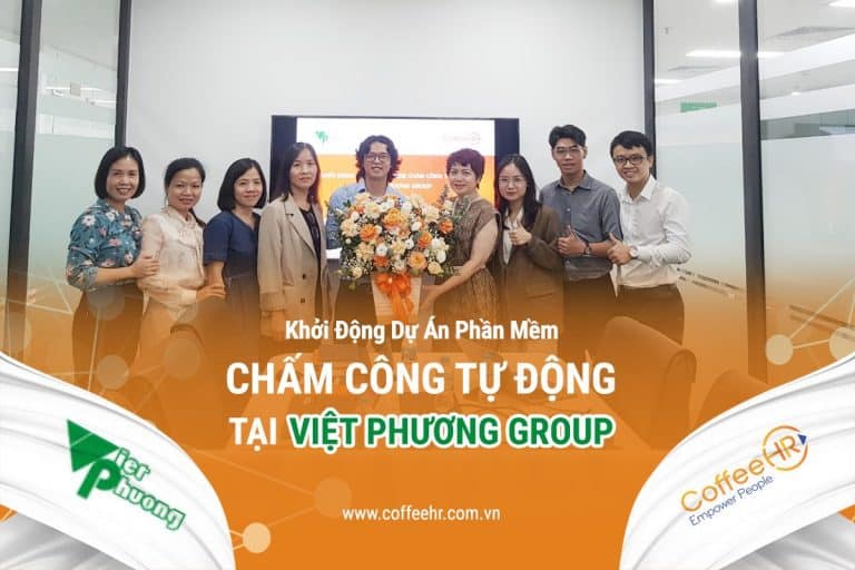 Khởi động dự án phần mềm chấm công tự động tại Việt Phương Group