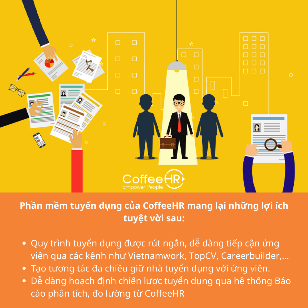 CoffeeHR tự hào mang tới phần mềm quản trị nhân sự hiệu quả cho doanh nghiệp